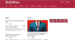 Desktop Screenshot of mtcarmelregister.com